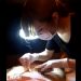 【盗撮動画】日本の脱毛サロンでブラジリアンワックスの施術を受ける男性がうっかり射精をしてしまう！